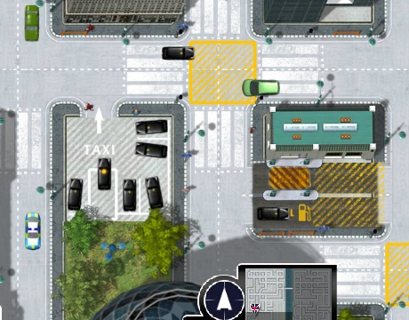 Гра Таксі по місту - грати онлайн безкоштовно
