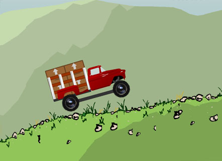 Гра Пригоди на великій вантажівці 2