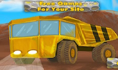 Гра Вантажівка на гірській здобичі