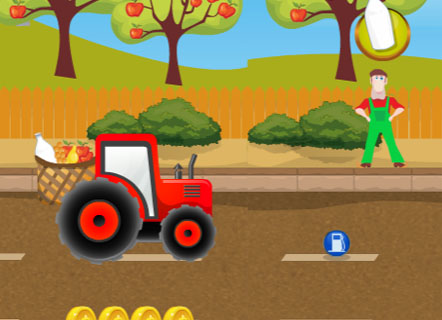 Гра Фермерська доставка на тракторі