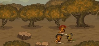 Гра Бійки на мечах для двох - грати онлайн безкоштовно