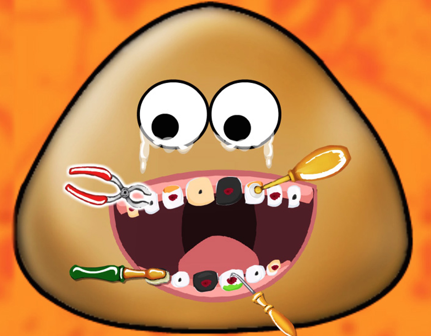 Гра Лікувати зуби Поу