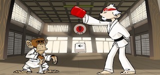 Гра Мавпяча бійка з тренером