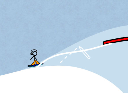 Гра Прикольний сноуборд