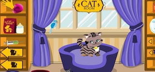 Гра Догляд за кошенятами для дівчаток - доглядати онлайн безкоштовно