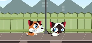 Гра Кошенята і цуценята