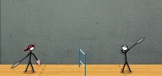 Гра Бадмінтон на двох 2 - грати онлайн безкоштовно