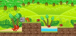 Гра Бродилка динозаврів для двох осіб