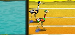 Гра Страусині перегони 2 на двох - грати онлайн безкоштовно