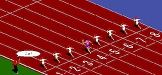 Гра Легка атлетика на спортивних змаганнях