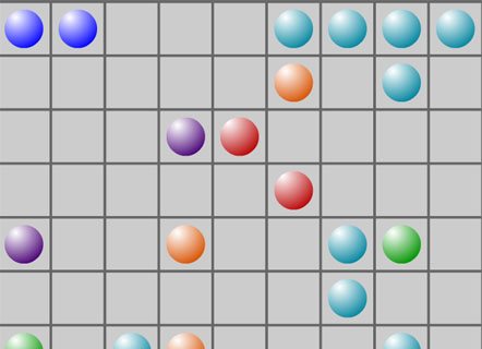 Гра Лінії з кульок