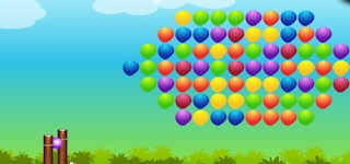 Гра Стріляти по кулькам з рогатки