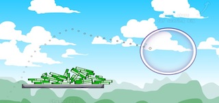 Гра Розбивати кульками квадратики