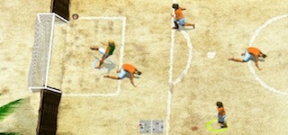 Гра Пляжний футбол - грати онлайн безкоштовно
