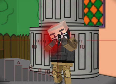 Гра Світ квадратноголовых зомбі