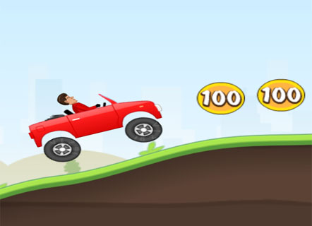 Гра Hill climb racing - грати онлайн безкоштовно