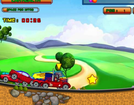 Гра Гонки для малюків