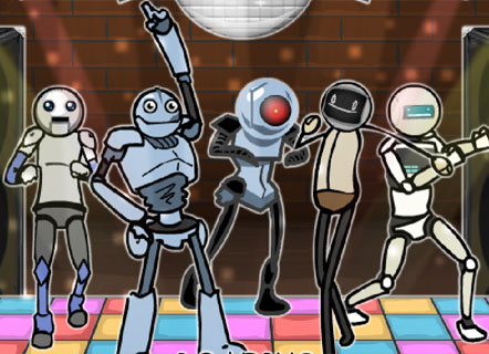 Гра Доставити голови роботам