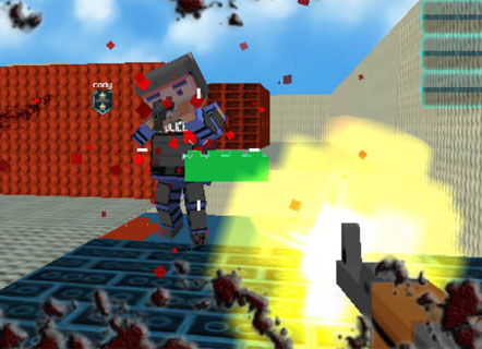 Гра Вторгнення гангстерів в світ Майнкрафта