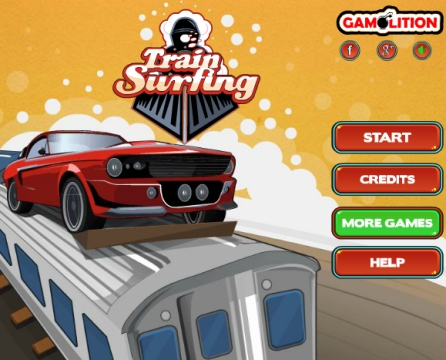 Гра Гонки по дахах вагонів