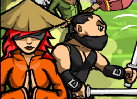 Гра Ніндзя і сліпа дівчина 2