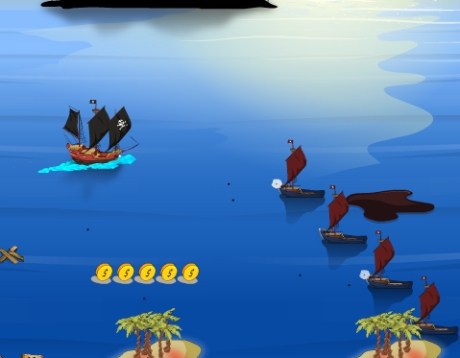 Гра Пірати атакують