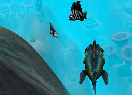 Гра Риба їсть рибу і зростає - грати онлайн безкоштовно