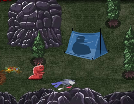 Гра Страшилка в лісовому таборі