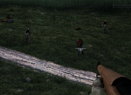 Гра Стрілялка з зомбі на фермі