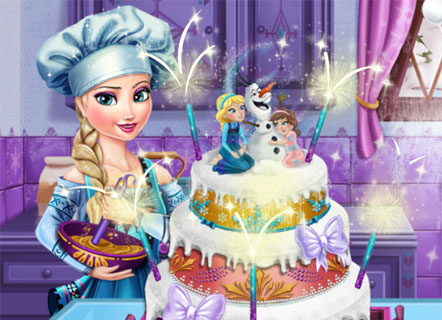 Гра Весільний торт Ельзи