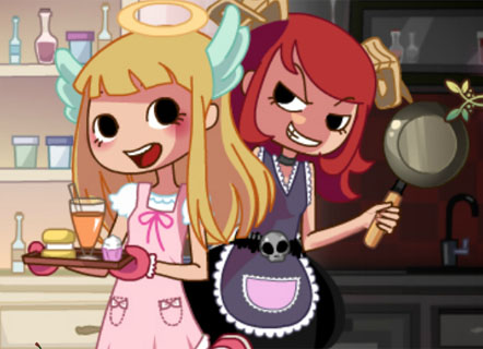 Гра Чортеня і Янголятко: Прокази на кухні