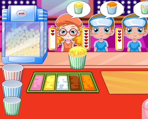 Гра Готуємо попкорн