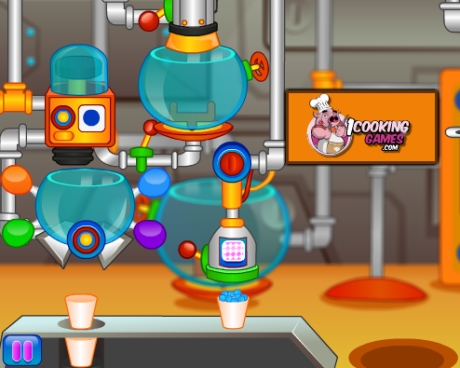 Гра Цукерково-морожена фабрика