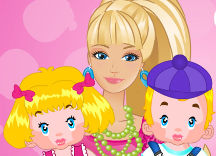 Гра Лялька Барбі в ролі няні