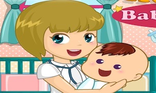 Гра Догляд за малюками в дитячому саду