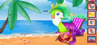 Гра Одевалка папугу